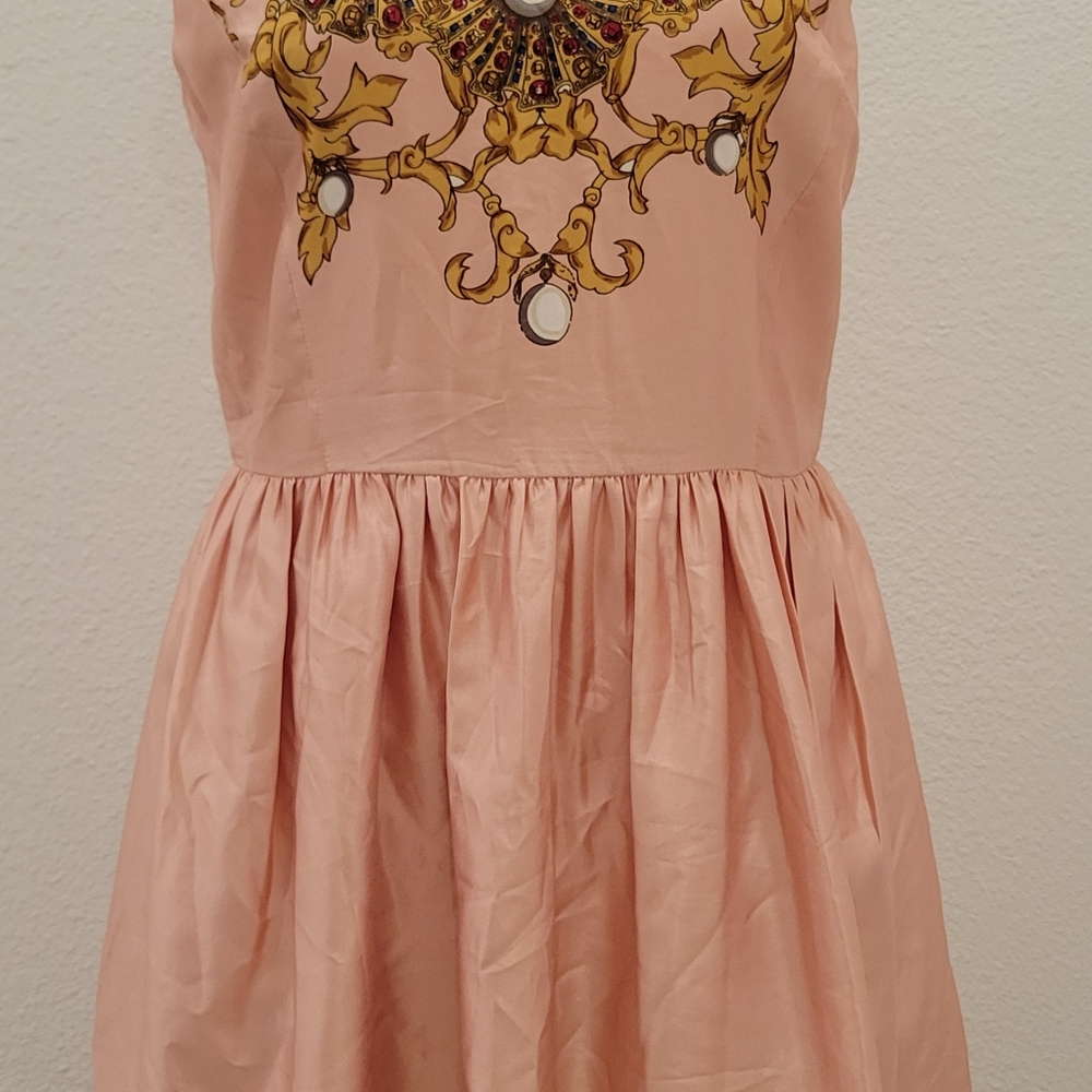 Joe Fresh size 2 Pink printed dress